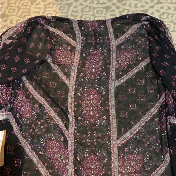 Crochet trim kimono - Picture 6 of 6